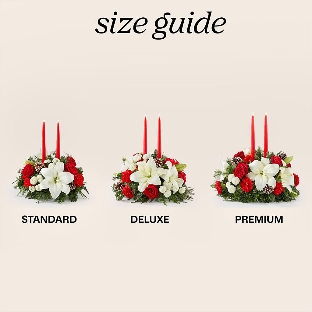 Seasonal Festivities Centerpiece –  Jax Flowers Corp, Orange Park FL