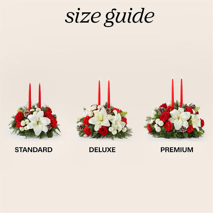 Seasonal Festivities Centerpiece –  Jax Flowers Corp, Orange Park FL