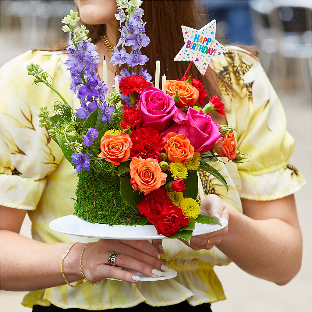 Best Year Yet Floral Cake –  Jax Flowers Corp, Orange Park FL