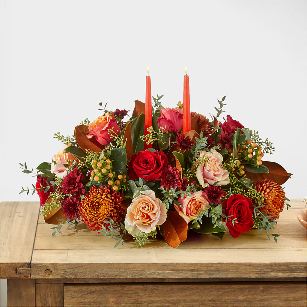 Gather Near Centerpiece –  Jax Flowers Corp, Orange Park FL