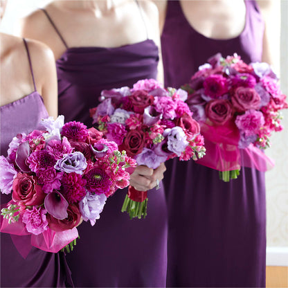 Bridesmaid's Garden Bouquet –  Jax Flowers Corp, Orange Park FL
