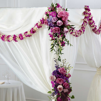 Color & Light Chuppah Decor –  Jax Flowers Corp, Orange Park FL