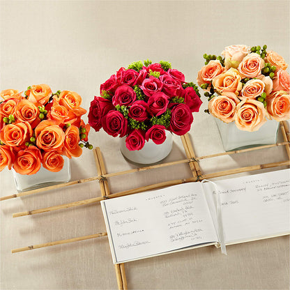 Dawn Rose Centerpiece –  Jax Flowers Corp, Orange Park FL